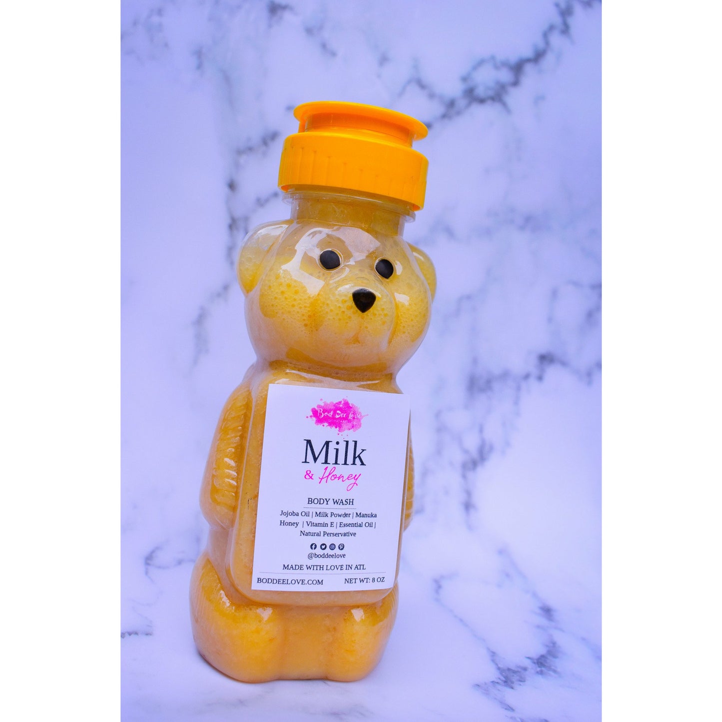 Hydrating Body Wash with Milk and Honey: Replenish and soften your skin with our creamy and soothing formula