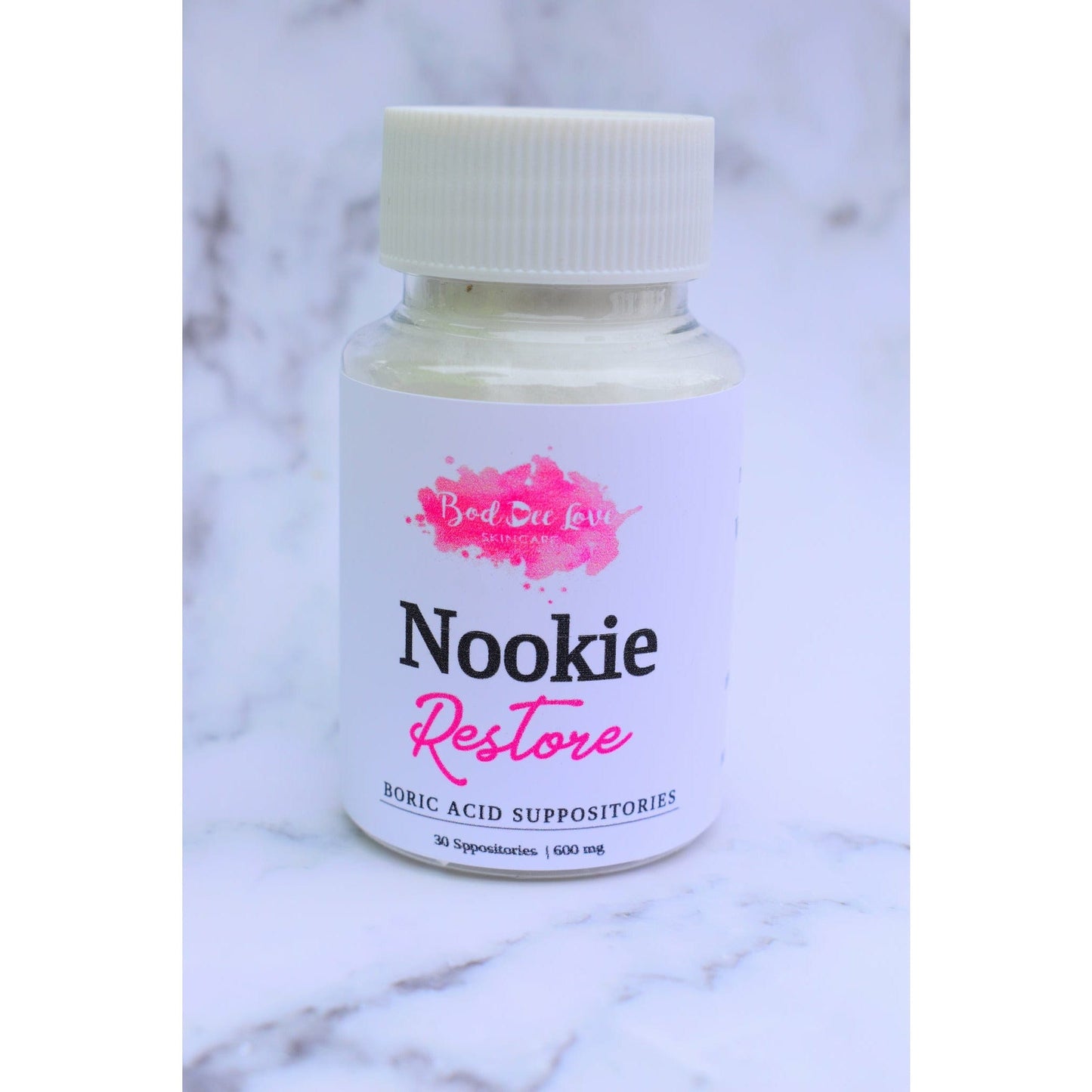 Nookie Restore Boric Acid Suppositories - Bod Dee Love